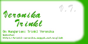 veronika trinkl business card